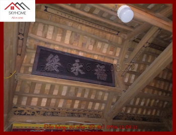 Hoành phi câu đối nhà thờ họ